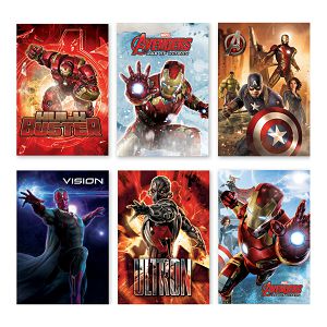 Bilježnica A4/Karo Avengers The Age of Ultron 42L 6motiva