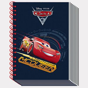 Notes spiralni A6/D 80l Disney Cars 3