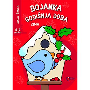 Bojanka godišnja doba ZIMA