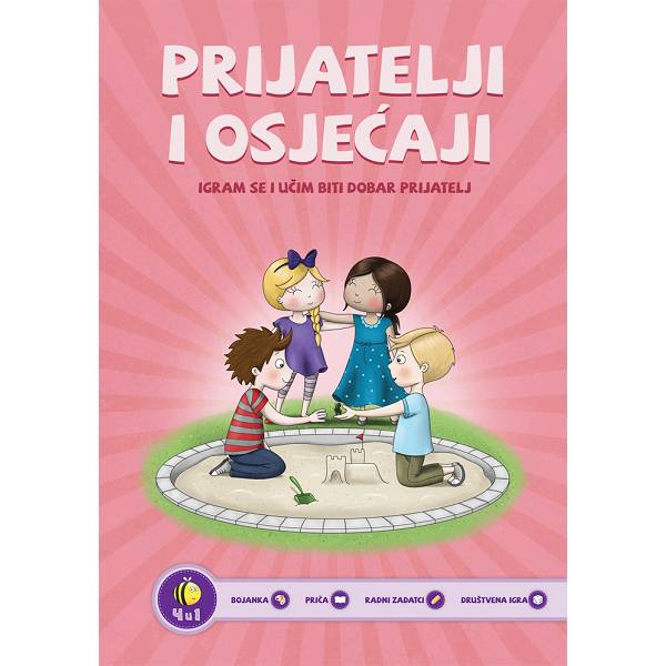 Bojanka PRIJATELJI I OSJEĆAJI Igram se i učim biti dobar prijatelj B3 Evenio