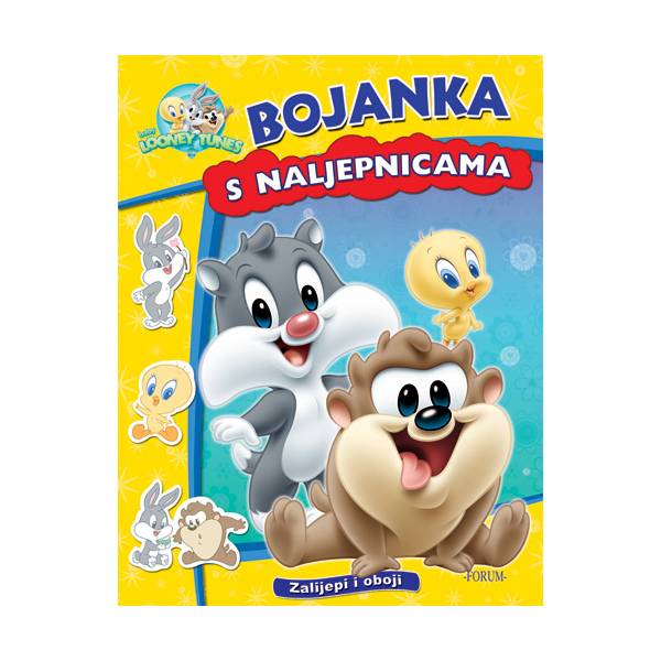 Bojanka s naljepnicama Looney Tunes 1