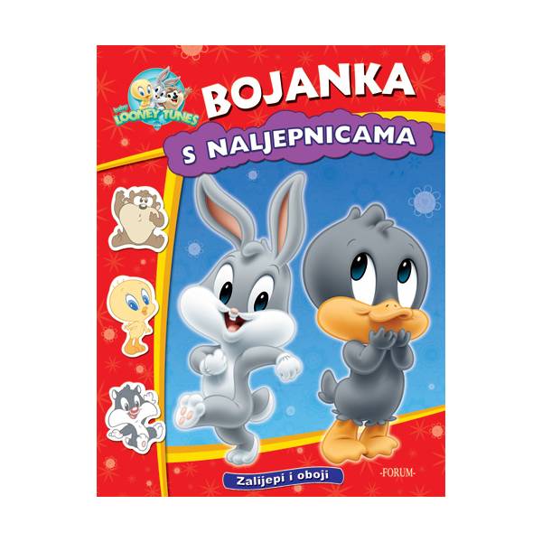 Bojanka s naljepnicama Looney Tunes 2