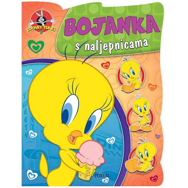 Bojanka s naljepnicama Looney Tunes Tweety 914979