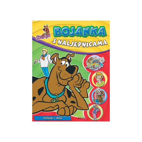 Bojanka s naljepnicama Scooby-Do 2 914078