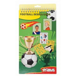 Bojanka sa šablonama Football Design