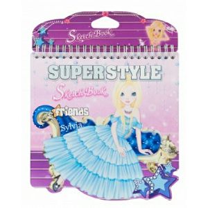 Bojanka sa šablonama Super Style Sylvia 21285