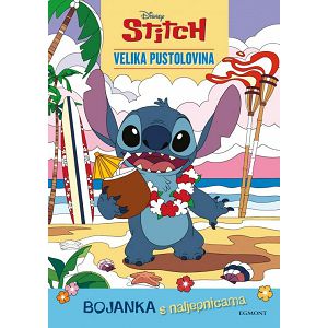 BOJANKA STIŽE STITCH! s naljepnicama Disney 328678