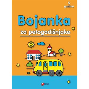 Bojanka za petogodišnjake