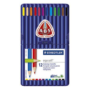 Boje drvene 12boja Ergosoft Staedtler 157SB12 blister