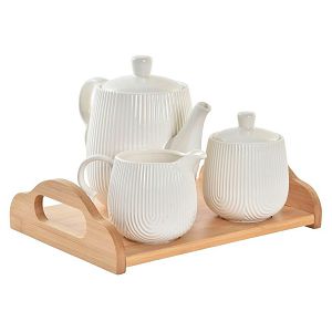 Čaj set čajnik+posuda za šećer i mlijeko Home Decor 935963