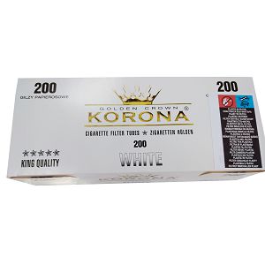 CIGARETNI PAPIR s Filterom White KORONA 200/1