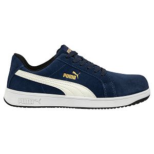 CIPELE ZAŠTITNE ICONIC SUEDE NAVY S1PL radne,niske vel.36-49