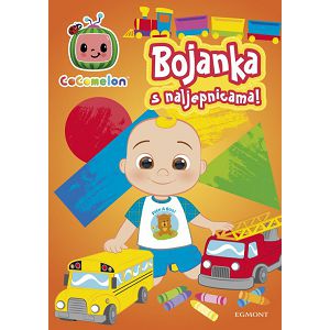 CoComelon bojanka s naljepnicama 324564