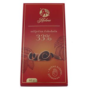 ČOKOLADA HEDONA Mliječna čokolada 80g 777913