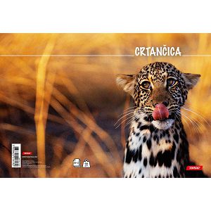 Crtančica za 1razred Target Leopard