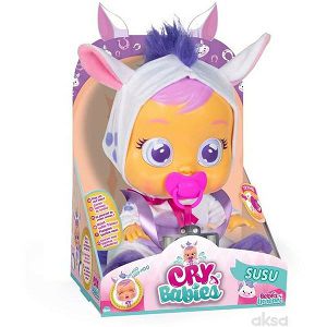 CryBabies Lutkica Susu, plače se, sa dodacima IMC Toys 093652