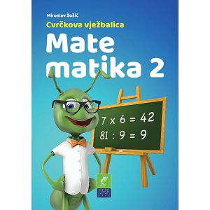 Cvrčkova vježbalica Matematika 2 NC Novi kurikulum