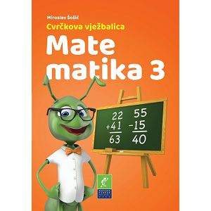 Cvrčkova vježbalica Matematika 3 NC Novi kurikulum