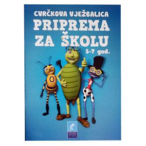 Cvrčkova vježbalica Priprema za školu 5-7 godina