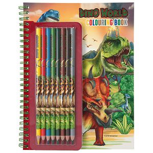 Dino World Bojanka s bojicama 600600