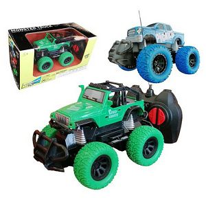 Džip na daljinski Monster Truck 1:28 Dika Toys 737242 plavi/zeleni