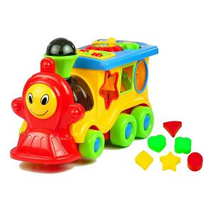 Eduaktivni auto umetaljka, didaktička, zvuk/svijetlo Lean Toys 625774