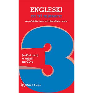 Engleski za tri mjeseca + 4 CD-a