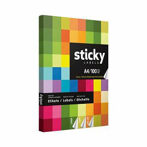 ETIKETE STICKY 70x29.7mm, 30etik.na A4, 3000etiketa u kut.100/1