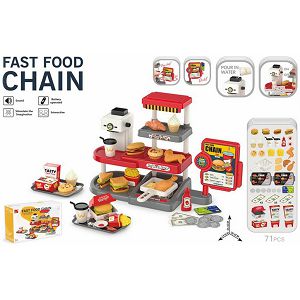 FAST FOOD SET za igru Chipolino 061500