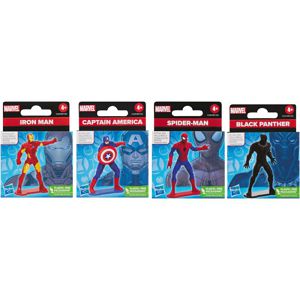 FIGURA MARVEL IronMan/CaptainAmerica/SpiderMan/BlackPanther 975716