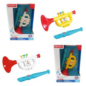 Fisher-Price Glazbeni set truba i flauta 619230 2motiva