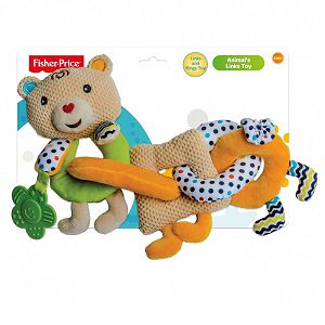 Fisher-Price ZVEČKA I GRICKALICA PLIŠ Animal