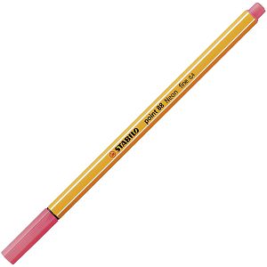 Flomaster Stabilo Point 88, fine 0.4mm neon crveni