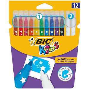 Flomasteri BIC KIDS MAGIC 10 boja + 2 brisača 9202962