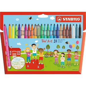 FLOMASTERI STABILO Trio 378/1 A-Z 24/1 355681