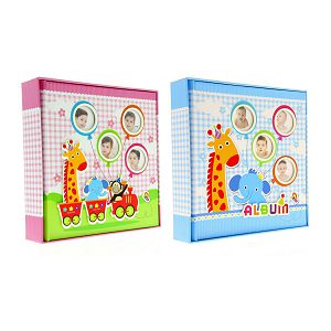 Foto album Gedeon KD-46200WB Baby-18 Memo 10x15cm/200slika plavi/rozi