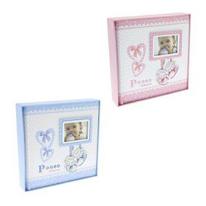 Foto album Gedeon KD-46200WB Baby Memo 10x15cm/200 slika plavi/rozi