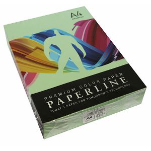 FOTOKOPIRNI PAPIR Paperline Pastelna zelena A4 80gr 500/1