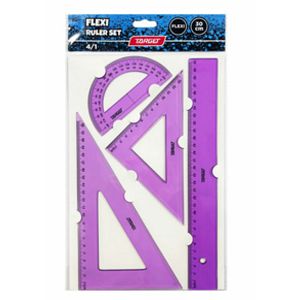 GEOMETRIJSKI SET TARGET Flexi Violet 4/1 20 cm 29697