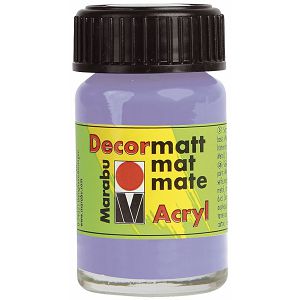 Hobby boja akrilna 15mL Marabu (Decormatt) lavanda