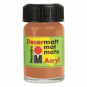 Hobby boja akrilna 15mL Marabu (Decormatt) metalik-bakrena