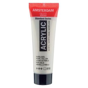 Hobby boja akrilna 20ml Amsterdam biserno žuta 818