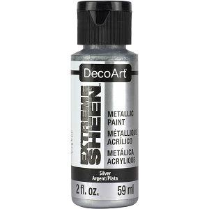 Hobby boja akrilna 59ml DecoArt metalik boja srebrna