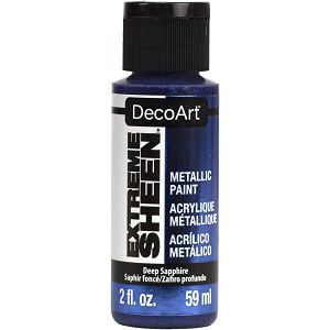 Hobby boja akrilna 59ml DecoArt metalik boja tamno plavi safir