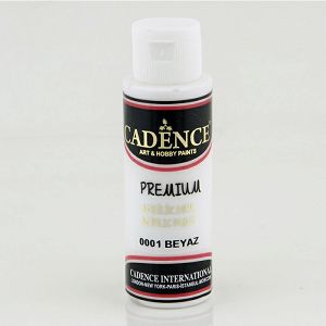 Boja akrilna premium 70ml  Cadence 122186 bijela