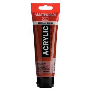 Hobby boja akrilna Standard boje 120ml Amsterdam Burnt Sienna 411