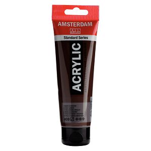 Hobby boja akrilna Standard boje 120ml Amsterdam Burnt Umber 409