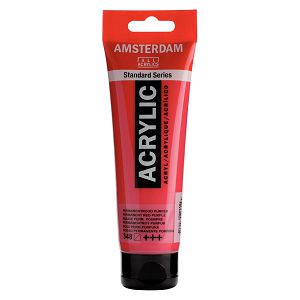 Hobby boja akrilna Standard boje 120ml Amsterdam Crveno ljubičasta 348