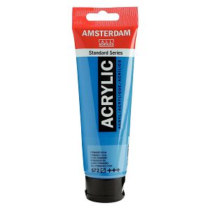 Hobby boja akrilna Standard boje 120ml Amsterdam Cyan 572