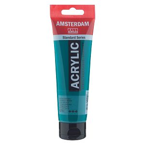 Hobby boja akrilna Standard boje 120ml Amsterdam Ftalo zelena 675